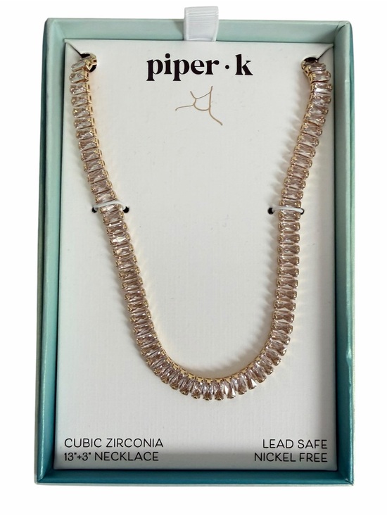 Piper K Jewelry - 💎 PIPER K Gold Tennis Necklace